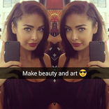 Square Insta Mirror Pic Editor