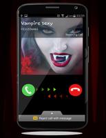 Call vampire -Fake Call Video পোস্টার