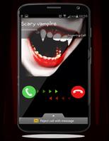 Call vampire -Fake Call Video capture d'écran 1