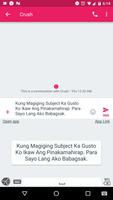 Tagalog Pickuplines Keyboard capture d'écran 1