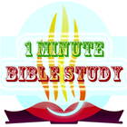 1 Minute Bible Study أيقونة