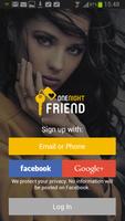 OneNightFriend Flirt & Dating Plakat