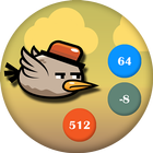 Crazy Bird: Numbers icône