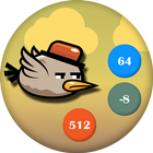 Crazy Bird: Numbers ícone