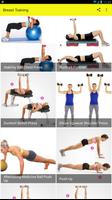 Breast Workout Tips poster