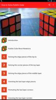 How to Solve Rubik's Cube 3x3 plakat