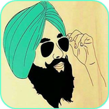 Punjabi Moustache Photo Suit