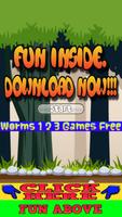 Worms 1 2 3 Games Free poster
