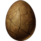 Dino Egg Cracker Zeichen