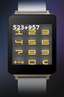 1C Calculator for Android Wear Affiche