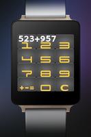 1C Calculator for Android Wear Plakat