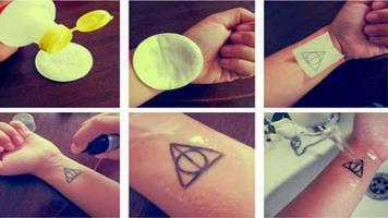 How to Make Temporary Tattoo 스크린샷 1