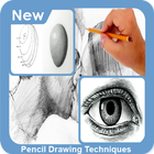 Pencil Drawing Techniques-icoon