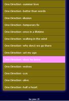 one direction 截图 1