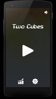 Two Cubes Affiche