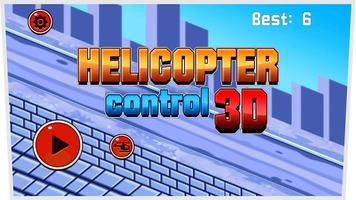 Helicopter Control 3D Affiche