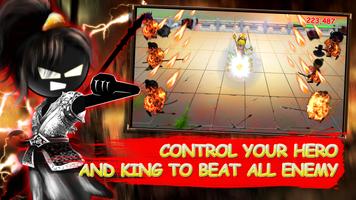برنامه‌نما Kung Fu Stickman 3 Warriors: League Of Legend عکس از صفحه