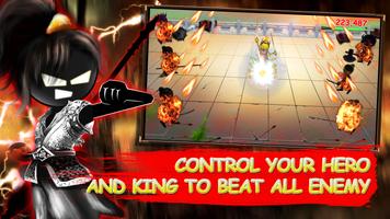 Kung Fu Stickman 3: Huyền Thoại Người Que Tam Quốc ảnh chụp màn hình 1