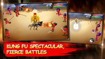 Kung Fu Stickman 3 Warriors: League Of Legend اسکرین شاٹ 2