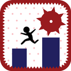 Parkour Man - Awesome Skill Vexation Games أيقونة