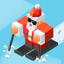 Crossing Santa - Addictive Christmas Skiing game APK