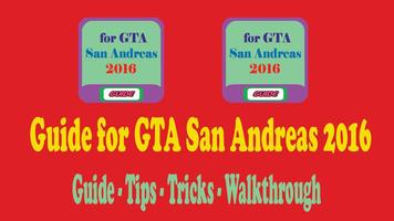 Guide for GTA San Andreas 2016 plakat