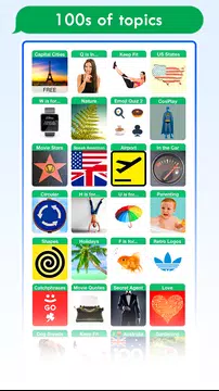 Screenshot 2 for 100 PICS Word Search Puzzles