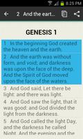 برنامه‌نما Chapter Bible GENESIS 1 عکس از صفحه