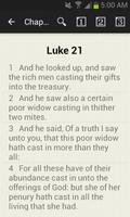 Chapter Bible LUKE 21 plakat