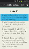 Chapter Bible LUKE 21 capture d'écran 1