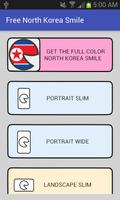 Free North Korea Smile Affiche