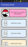 Free Syria Smile poster