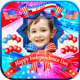 4th July US Independence frame icon