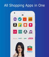 Online Shopping apps India :OneShop poster