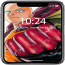 APK One Punch Man Saitama superhero Lock screen