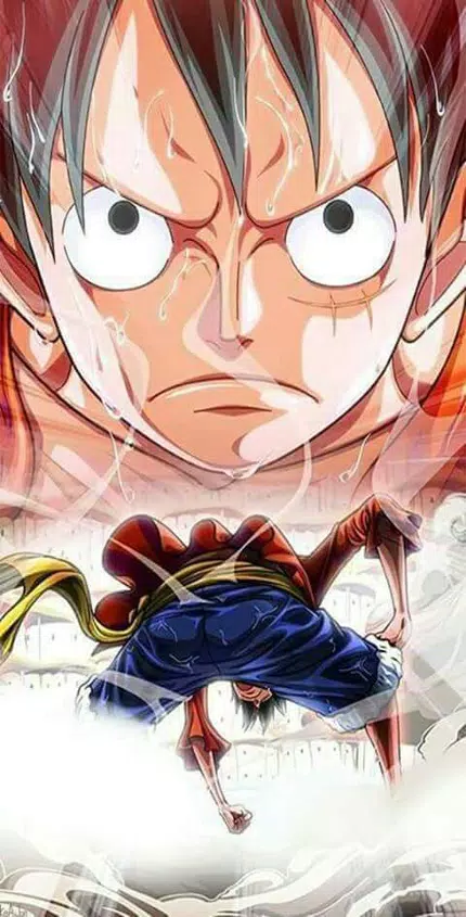 One Piece, Wano, Android, Android backgrounds, Luffy, Luffy Cape