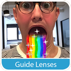 Guide Lenses for Snapchat 2016 أيقونة