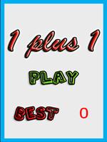 1 plus 1 - Fun Math Games 😊 โปสเตอร์