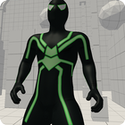 Spider Black Hero: Real Final Battle Ragdoll Fight icône