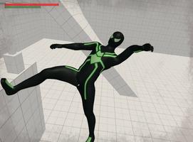 Spider Black Hero: Real Final Battle Ragdoll Fight capture d'écran 3