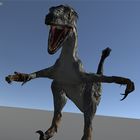 Real Raptor Simulation Room 3D icône