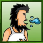 Hobo Homeless fight icon