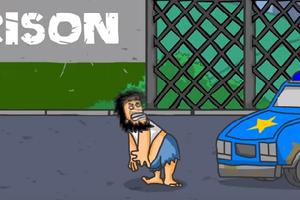 Hobo Homeless fight syot layar 1