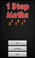 One Step Maths poster