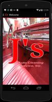J's Auto Cleaning Service Affiche