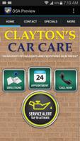 Clayton’s Car Care Poster