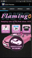 Flamingo Auto Repair Poster