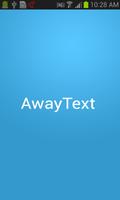Away Text Official Affiche