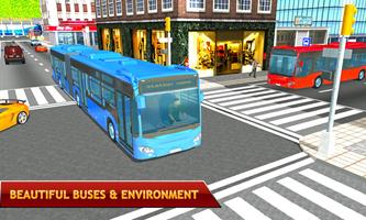 Metro Bus Road Builder Simulator Cartaz