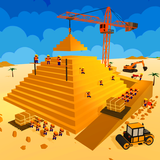 Egypt Pyramid Builder Games icône